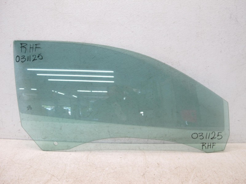08-17 AUDI 8T A5 S5 RS5 COUPE FRONT PASSENGER RIGHT SIDE WINDOW GLASS 031125