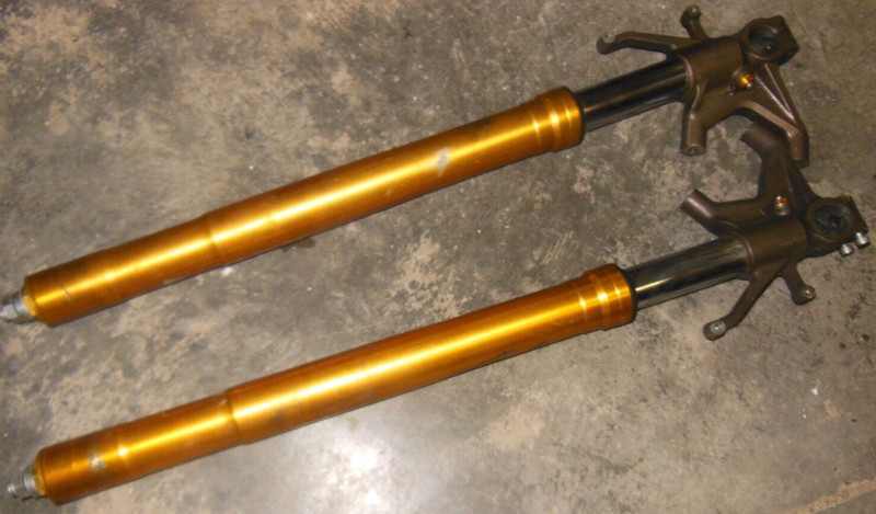 2006 Kawasaki Ninja ZX600 ZX 600 ZX600J Front Fork Tubes Suspension ZX-6R 06