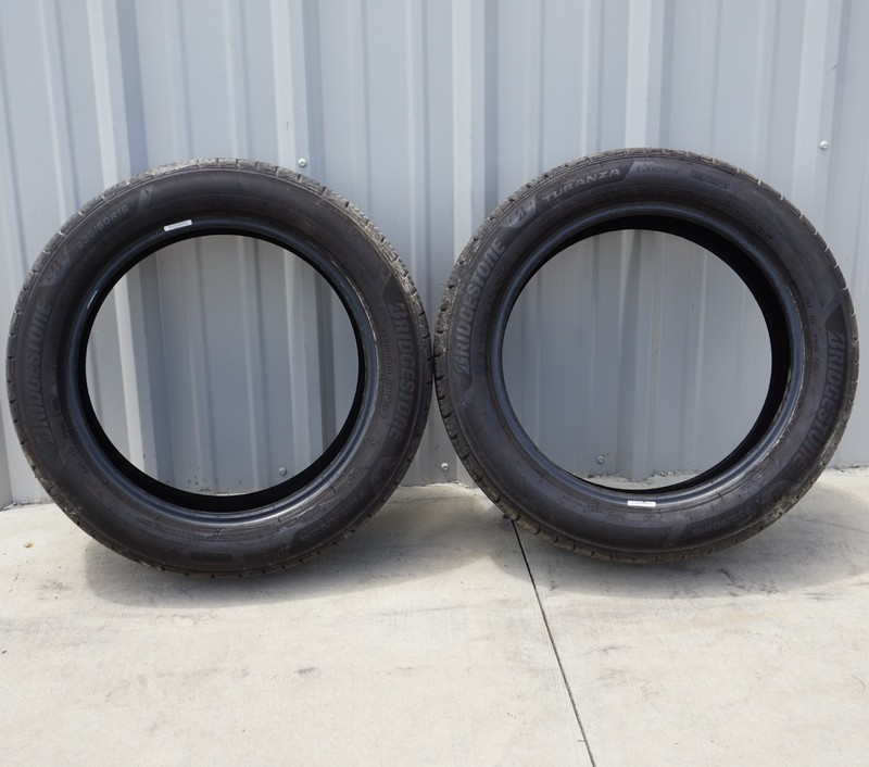 2 Used 235/50R18 Bridgestone Turanza Quiet Track 97V 9.5/32
