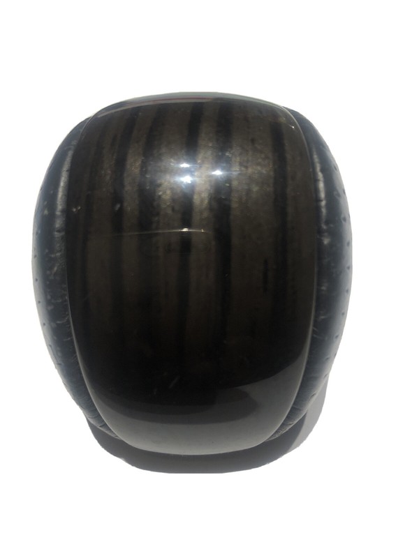 2003 2004 2005 2006 ACURA MDX AUTO GEAR SHIFTER SHIFT KNOB HANDLE BLACK LEATHER
