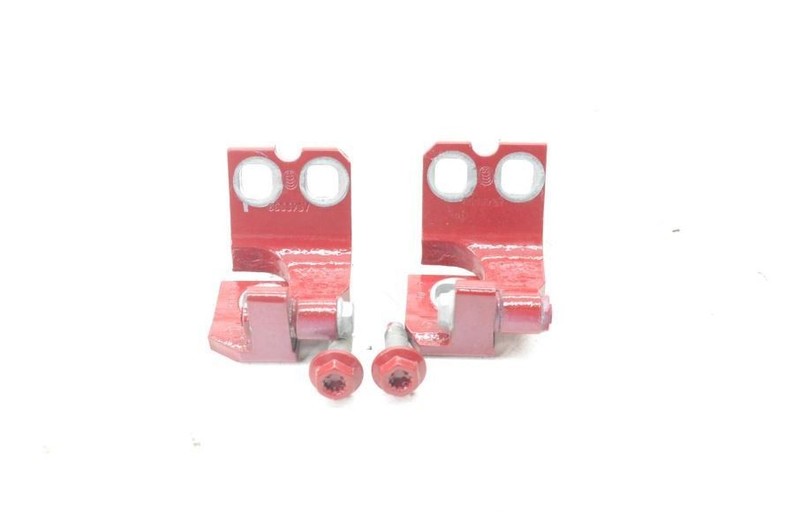 2017-2019 ALFA ROMEO GIULIA 952 RED PASSENGER RIGHT REAR PAIR OF DOOR HINGES
