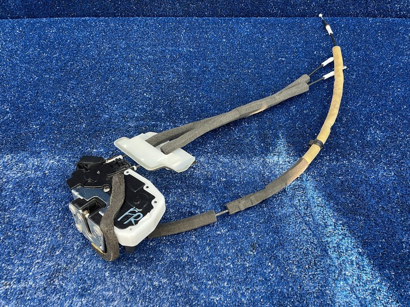 14-17 INFINITI Q50 FRONT RIGHT RH PASS DOOR LOCK ACTUATOR LATCH W/ CABLES OEM