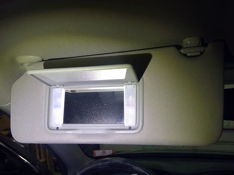 Driver Sun Visor Illuminated Sedan US Built Fits 13-17 ACCORD 1755284