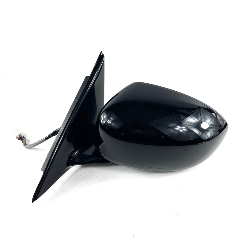 2007-2008 Infiniti G35 Sedan Left Driver Side Door View Power Mirror Black OEM