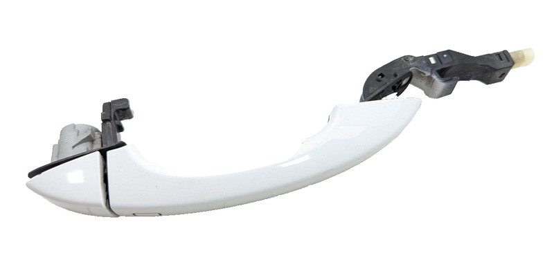12-18 Audi A7 Rear Right Passenger Side Exterior Door Handle WHITE