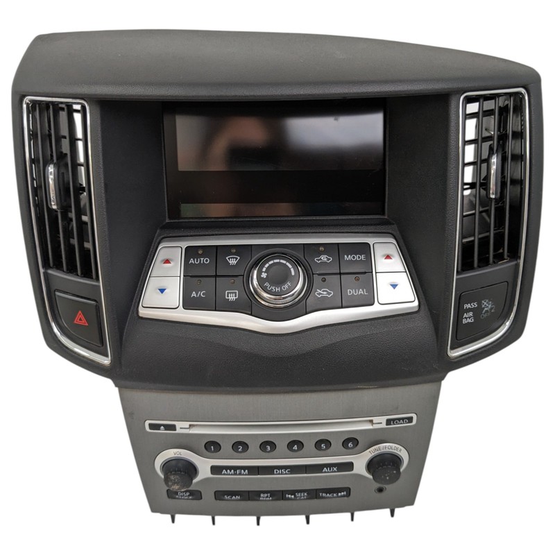 12-14 Maxima Heater AC Climate Bezel Trim Air Vents Radio CD Display Screen OEM