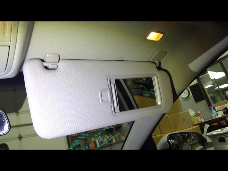 Passenger Sun Visor US Built Without Sunroof Fits 15-19 SONATA 1539182