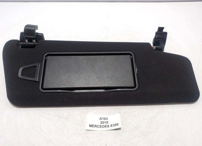 ✅ 2010-2013 OEM Mercedes W212 E350 E550 Front Right Passenger Sun Visor Black