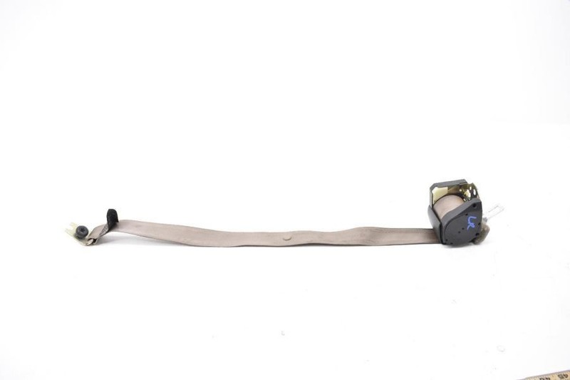 1997-1999 JAGUAR XK8 4.0L CONVERTIBLE DRIVER LEFT REAR SEAT BELT RETRACTOR TAN