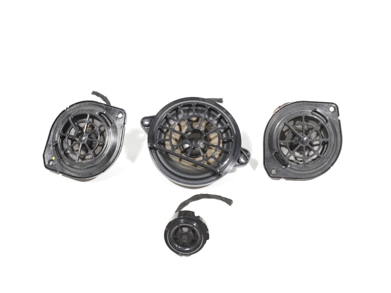 2017-2024 Audi Q7 4M Dash Instrument Panel Center Audio Speakers BOSE SET 4 OEM