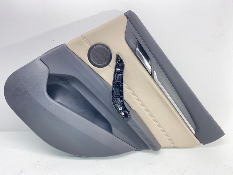 16-23 BMW F48 X1 Rear Right Passenger Door Panel Card Cover Oyster Beige OEM✅