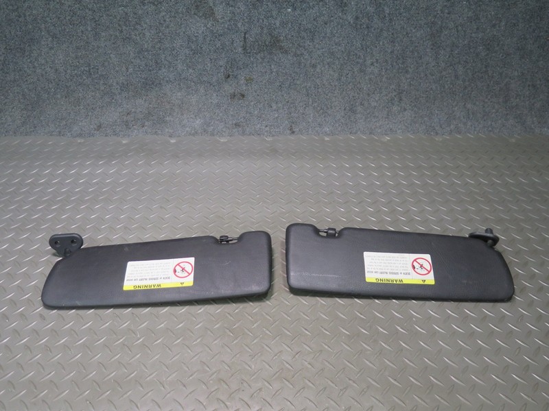 2001-2006 BMW E46 M3 3-SERIES CONVERTIBLE FRONT LEFT & RIGHT SUN VISOR SET OF 2