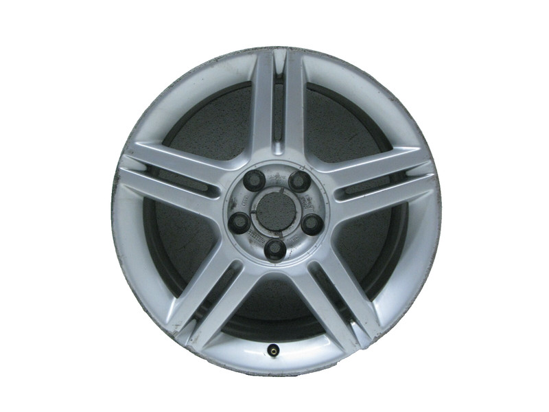 04-09 AUDI B7 A4 RIM WHEEL 5 DOUBLE SPOKE OEM 7.5 17" ET 45 8E0601025 111622C 1