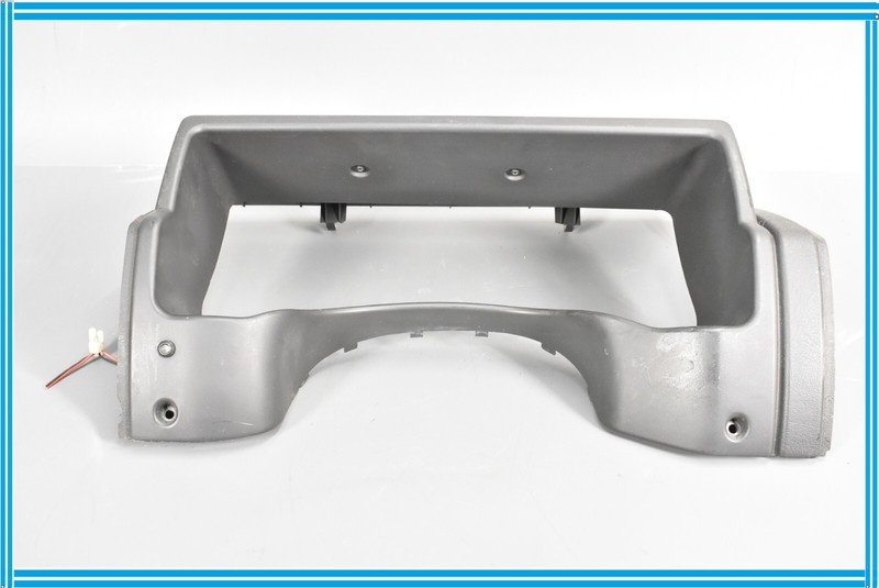 2003-2007 HUMMER H2 DASH INSTRUMENT CLUSTER SPEEDOMETER BEZEL COVER TRIM OEM