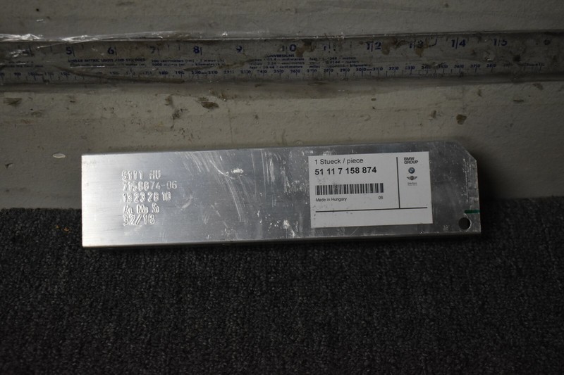 2010-2015 BMW 550I GT FRONT DEFORMATION ELEMENT FACTORY OEM