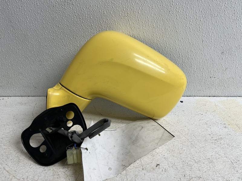 2002-2004 Suzuki Aerio Yellow Left Driver Side View Door Mirror 3 Wire Oem