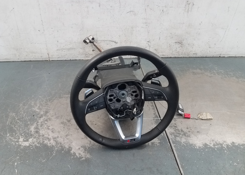 2024 Audi RS3 8Y Quattro Leather Steering Wheel / Column / Key #1259 D1