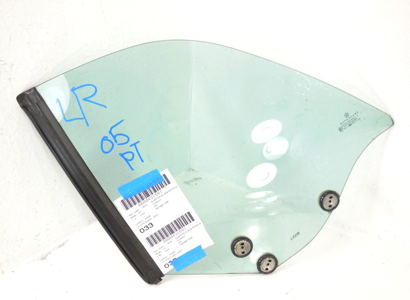 05-08 Chrysler PT Cruiser Convertible Rear Quarter Window Glass Driver Left OEM