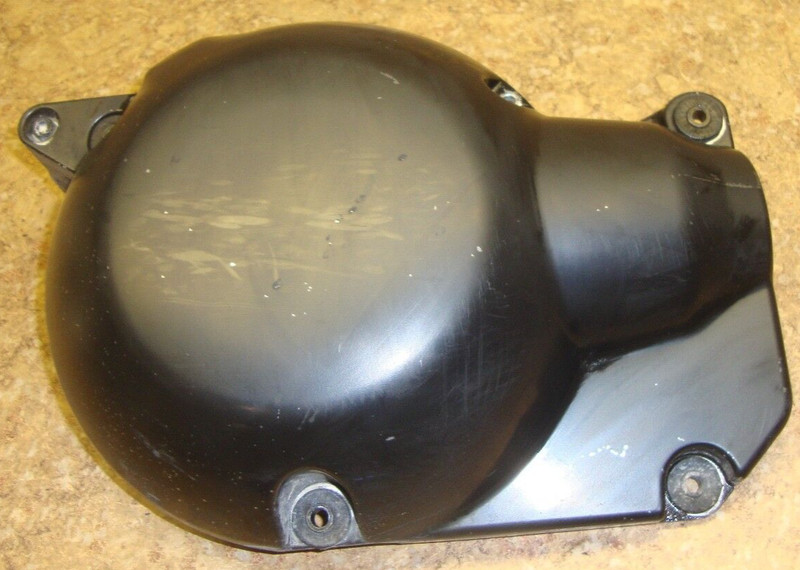 2002 Yamaha XVS650 XVS 650 A V Star Engine Chrome Cover Panel Case Side Motor 02