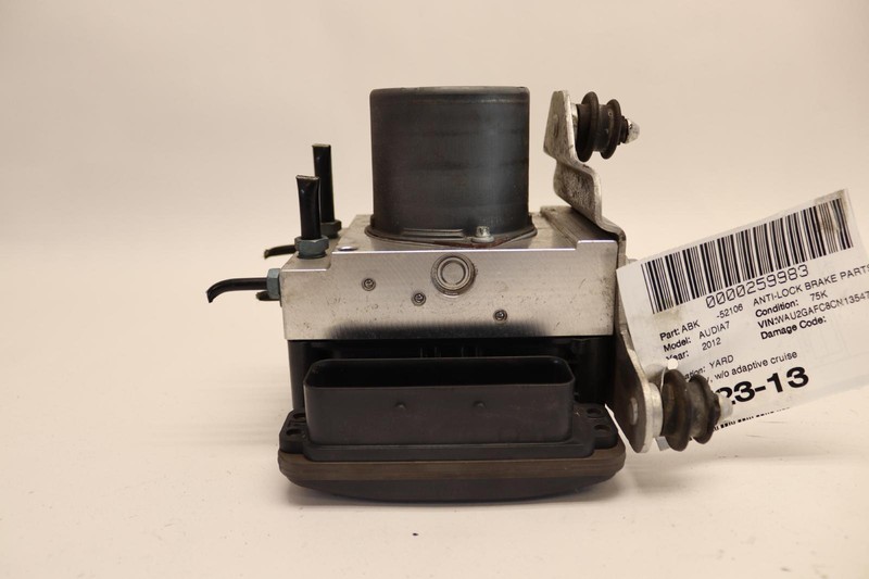 2012-2014 AUDI A7 C7 ANTI LOCK ABS BRAKE PUMP MODULE W/O ADAPTIVE CRUISE OEM