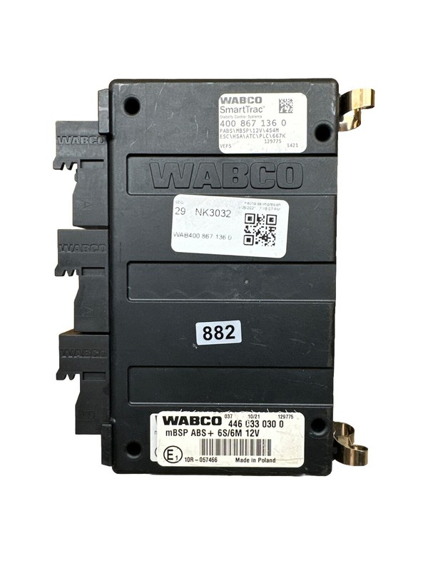 ✅2022 Freightliner CASCADIA MERITOR WABCO ABS Brake Control Module NK3032 ✅