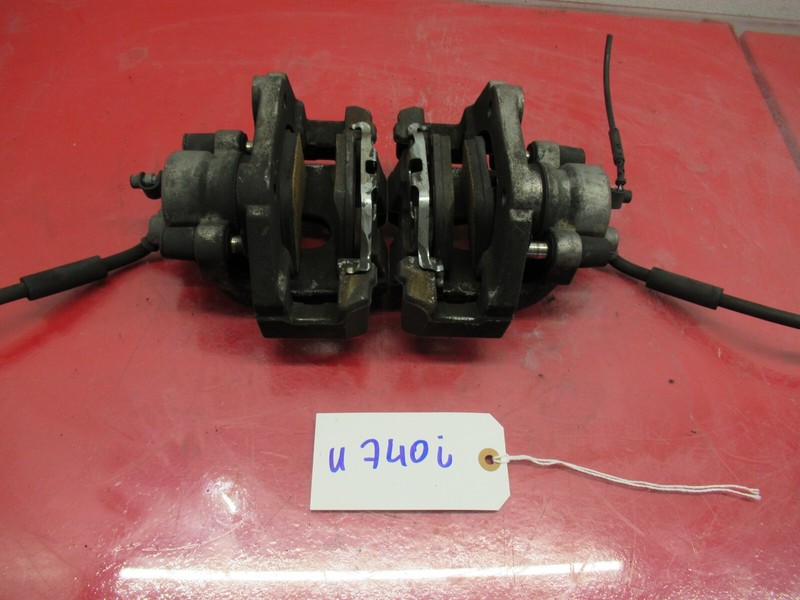 09-17 BMW F01 F02 F07 5 7 SERIES REAR LEFT / RIGHT BRAKE CALIPER SET OEM