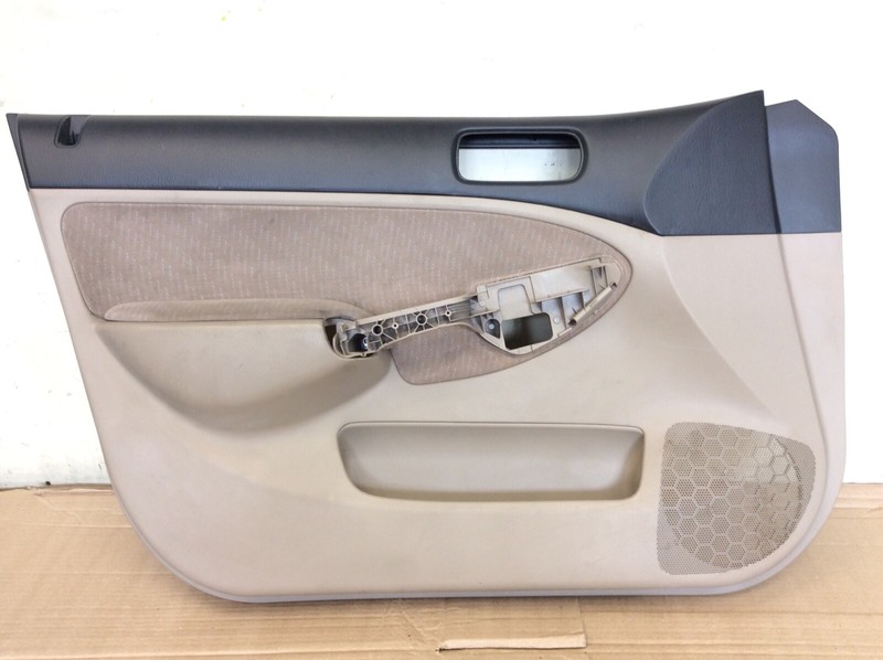 03 Honda Civic MX Hybrid Left Front Driver Side Door Panel Lining BeigeOEM