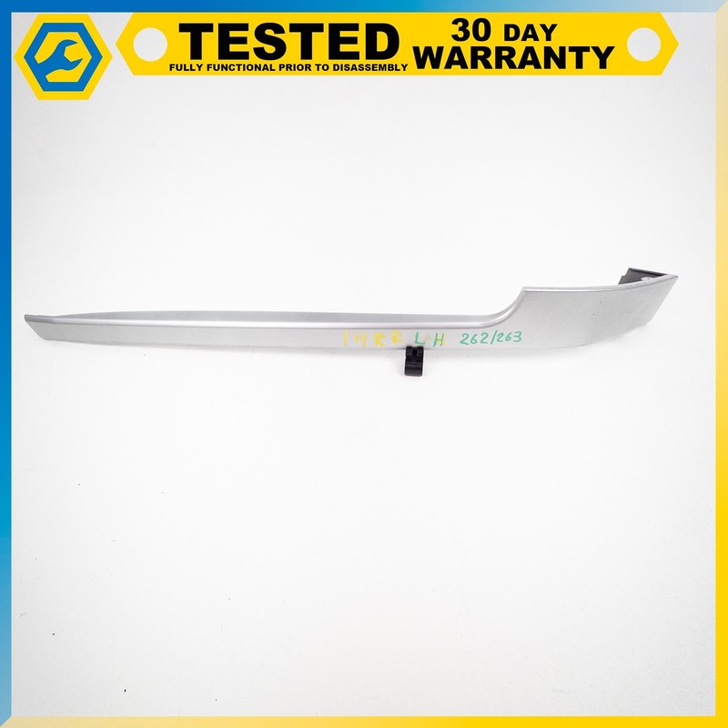 13-17 RANGE ROVER L405 REAR LEFT SIDE BUMPER CENTER MOLDING TRIM OEM