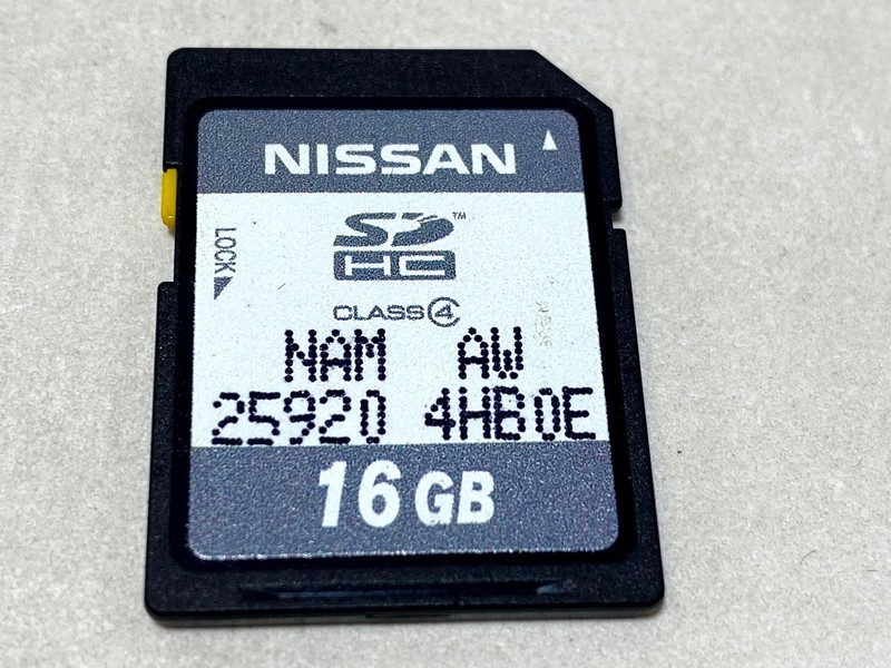 15-18 INFINITI Q50 RADIO STEREO AUDIO16GB MEMORY SD CARD OEM