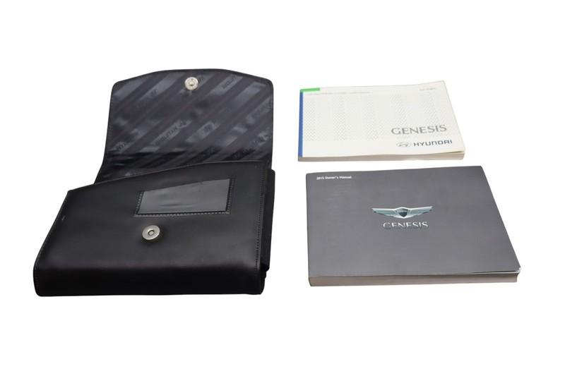 2015 Hyundai Genesis Car User Owner Manual Guide Book W/ Cover Case Oem