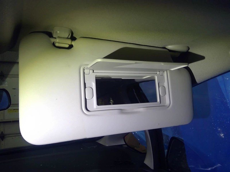 Passenger Right Sun Visor Fits 15-20 FIT 1756483