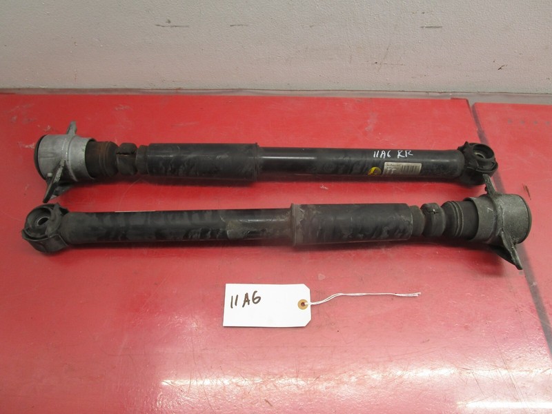 12-17 AUDI A6 FWD REAR LEFT / RIGHT SHOCK STRUT ABSORBER SET PAIR OEM