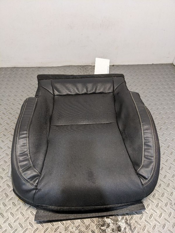 Passenger Front Seat Bottom Cushion Leather Black 12-15 CAMARO 1171636