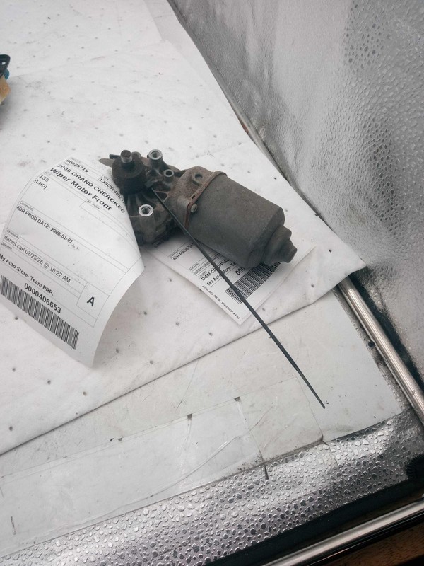 2008 Jeep Grand Cherokee Wiper Motor OEM 68040580AA 146K Silver LHD