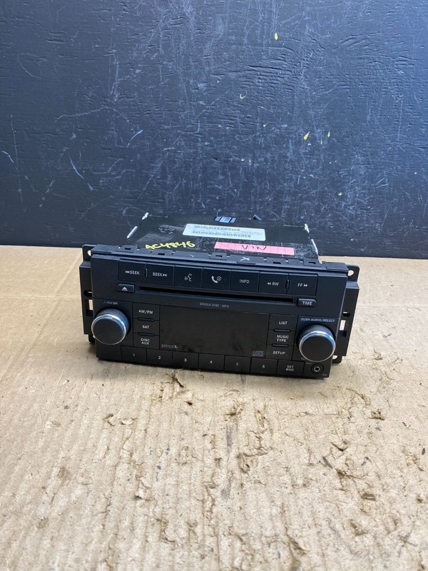 2007-2012 Chrysler Dodge Jeep Ram Radio CD MP3 AUX Receiver AC4846 DG