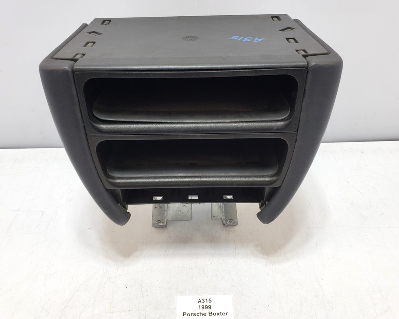 ✅ 97-02 OEM Porsche Boxster 986 Center Console Storage Box Trim Black