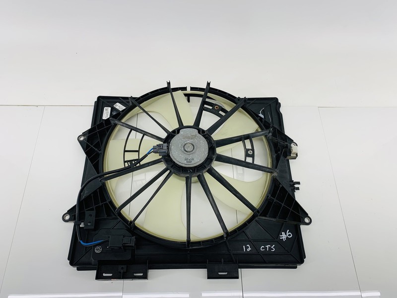 09-14 CADILLAC CTS 3.0L V6 GAS ENGINE MOTOR COOLING FAN SHROUD & BLADE OEM #6