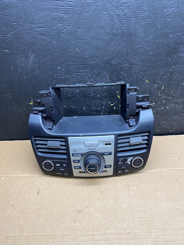 2007 to 2009 Acura RDX GPS RADIO Audio Control Trim Dash w/ Vents W6455 PS