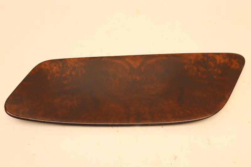 2003-2010 BENTLEY CONTINENTAL GT REAR RIGHT QUARTER WOODGRAIN TRIM INSERT OEM