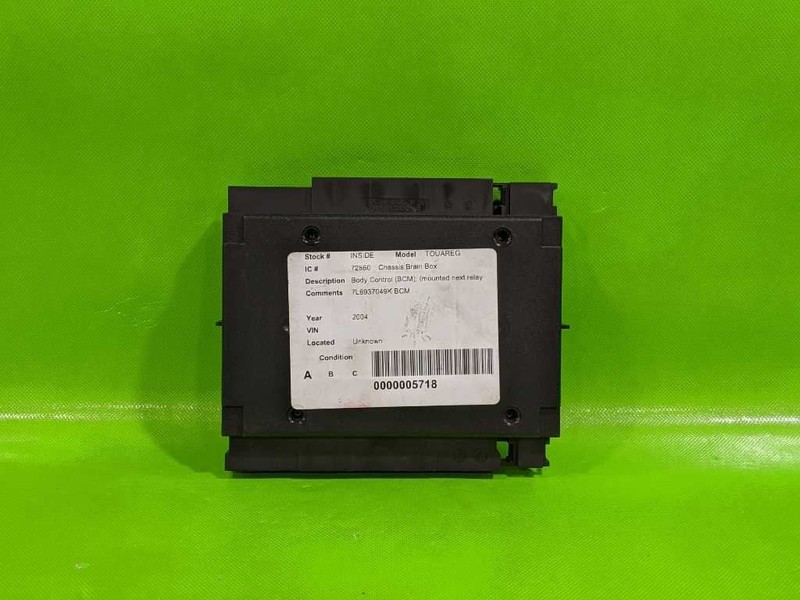 04 05 06 07 TOUAREG BCM BODY CONTROL MODULE OEM 4088-8
