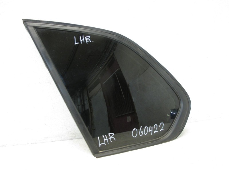 07-13 BMW E70 X5 REAR LEFT DRIVER QUARTER WINDOW GLASS OEM 060422