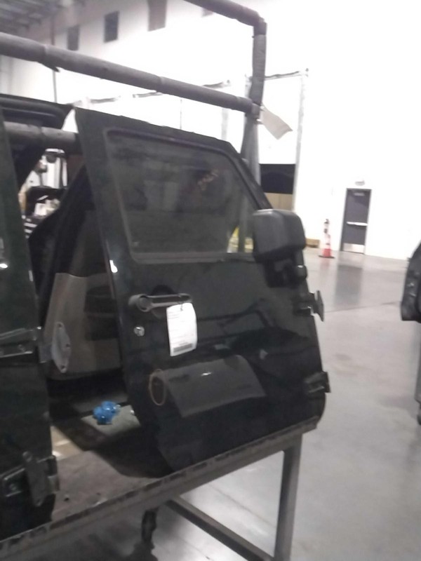 2011 Jeep Wrangler Right Front Door Green 4DR SUV Used OEM Part 295894
