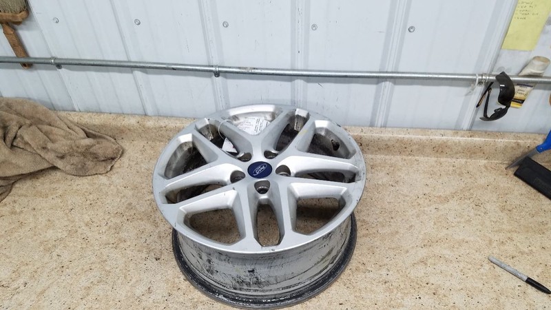 Wheel 17x7-1/2 Aluminum 5 Split Spokes Fits 13-16 FUSION 307147