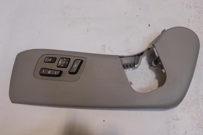 2009 LEXUS LS460 FRONT LEFT DRIVER SIDE POWER SEAT SWITCH W/ TRIM COVER OEM