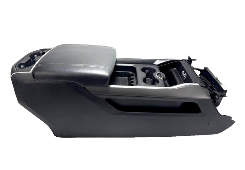 📌2019-2024 RAM 1500 BIG HORN FLOOR CENTER CONSOLE ARMREST STORAGE BLACK 5TH OEM