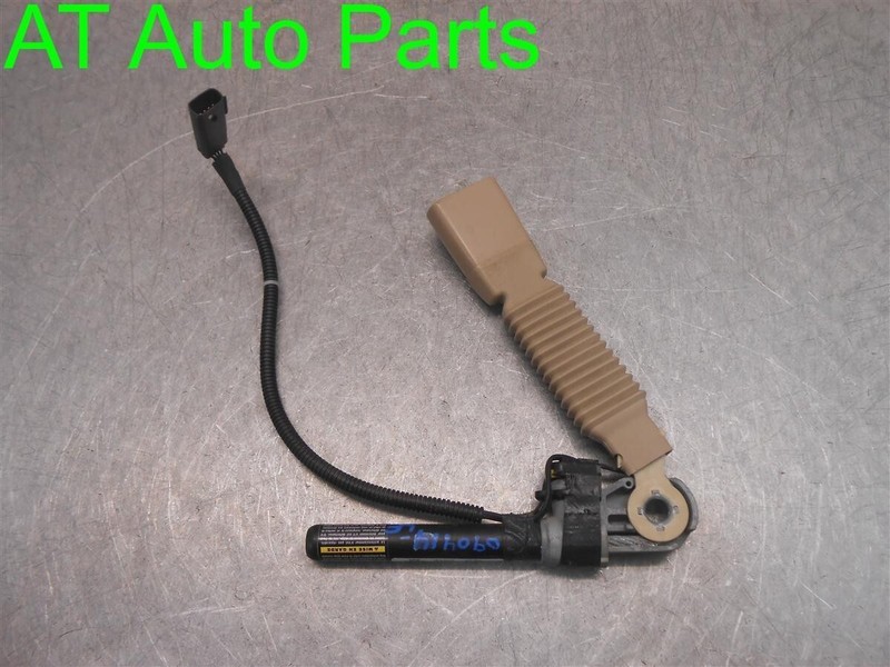 08-09 FORD TAURUS FRONT DRIVER SEAT BELT BUCKLE TAN OEM 8G1Z-5461203-AC