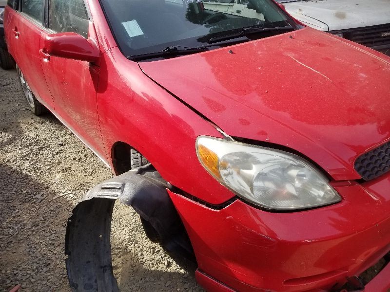 03-08 TOYOTA MATRIX XR PASSENGER RIGHT FENDER RED-3L5