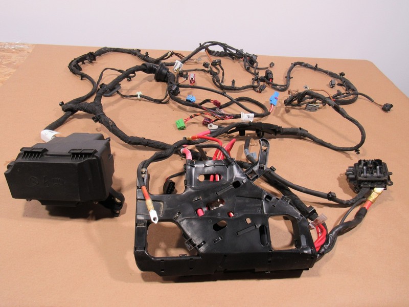 18-21 Mercedes GT 63 X290 2019 AWD 4.0L Engine Motor Bay Wire Wiring Harness ;:A