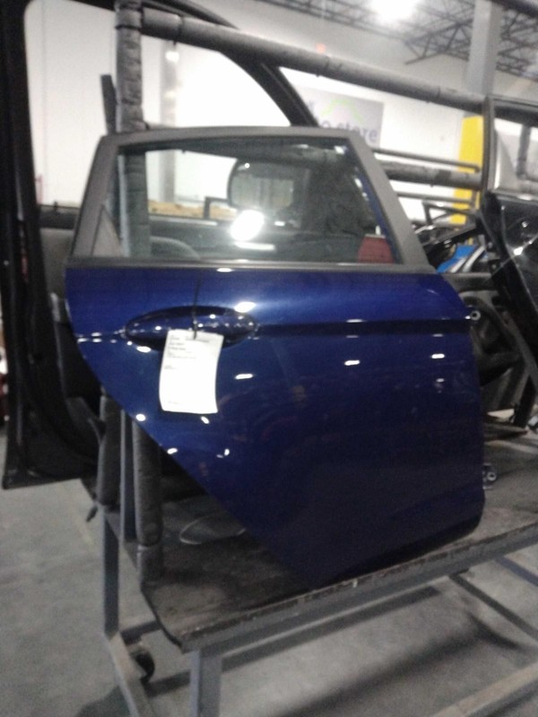 2016 Ford Fiesta Rear Right Door Blue Hatchback OEM Used 675825 81K Miles
