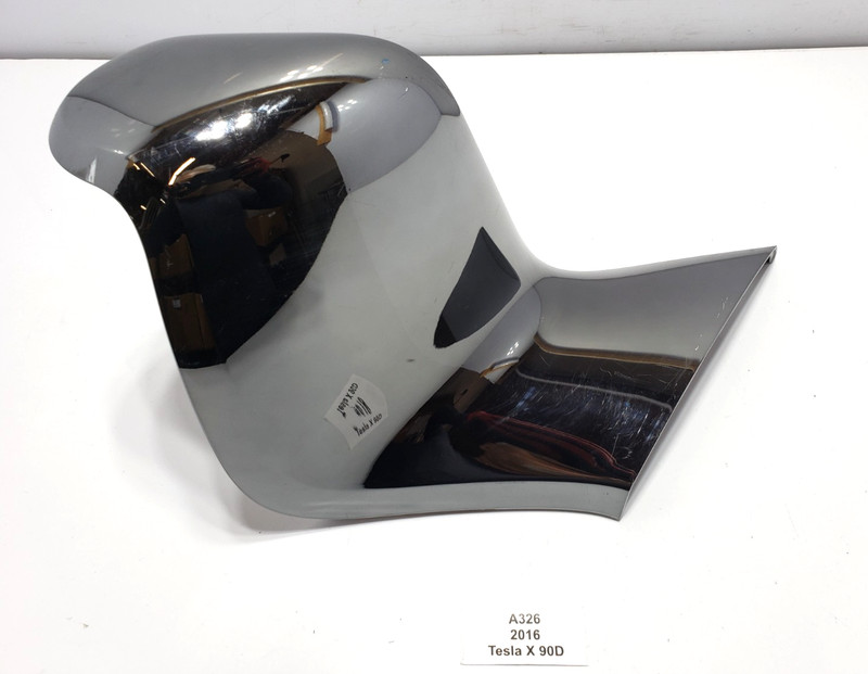 ✅ 16-23 OEM Tesla Model X Rear Right 2nd Row Monopost Seat Trim Cover Chrome*